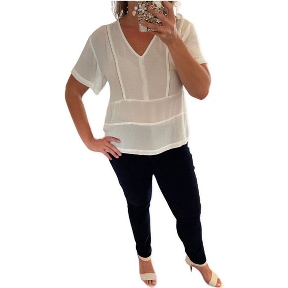 Nygard petite sz Med black/white zip cardigan, shawl collar, cotton/acrylic EUC - Picture 10 of 16